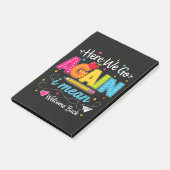 Post-it® Et voilà, retour à l'école (Incliné)
