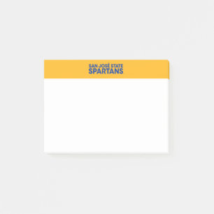 Post-it® État Spartans Wordmark de San Jose