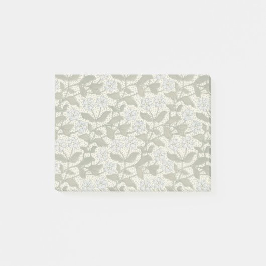 Post-it® Été Périwinkel Fleur Plutôt Élégant Floral (Devant)