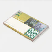 Post-it® étiquette rappel adhésive violette cool (Incliné)