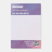 Post-it® étiquette rappel adhésive violette cool (Devant)