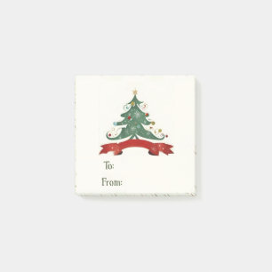 Post-it® Étiquettes Cadeau Arbre de Noël