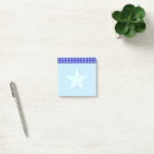Post-it® Étoile sur bleu clair (Bureau)