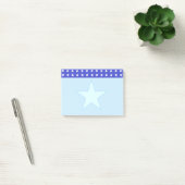 Post-it® Étoile sur fond bleu clair (Bureau)