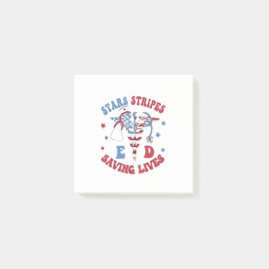 Post-it® Étoiles bandes E D Sauver des vies (Devant)