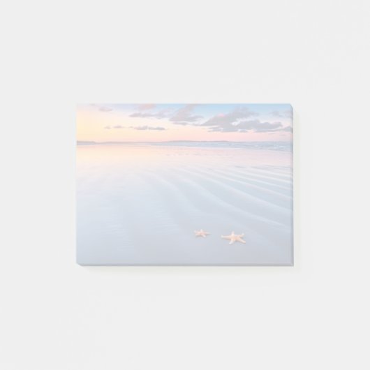 Post-it® Étoiles de mer sur le sable (Devant)