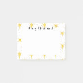 Post-it® étoiles de Noël (Devant)