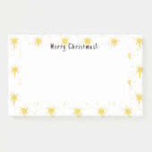 Post-it® Étoiles de Noël (Devant)