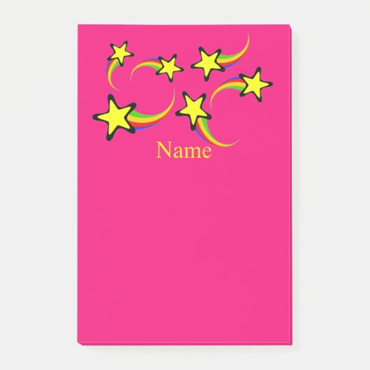 Post-it® Etoiles de tir arc-en-ciel Thunder_Cove (Devant)