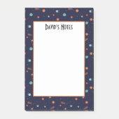 Post-it® Étoiles de tir dans l'espace des enfants Planètes  (Devant)