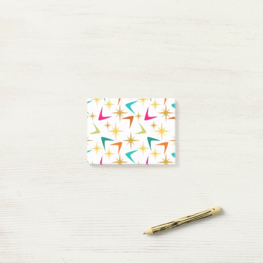 Post-it® Étoiles et Boomerangs (Sur un bureau)