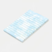 Post-it® Etoiles personnalisées à liaison simple Aquarelle (Incliné)