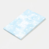 Post-it® Etoiles personnalisées simples Aquarelle Sky (Incliné)