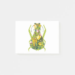 Post-it® Étrange coléoptère vert