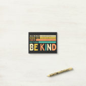 Post-it® Être gentil (Sur un bureau)