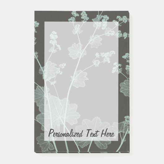 Post-it® Étude de la nature de la menthe et du charbon de b (Devant)