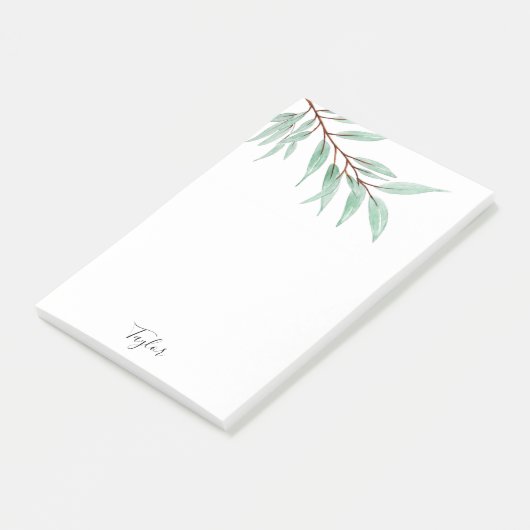 Post-it® Eucalyptus Feuilles (Incliné)