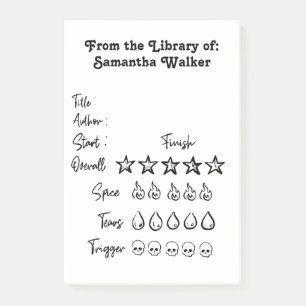 Post-it® Évaluation de la bibliothèque de notes rapides