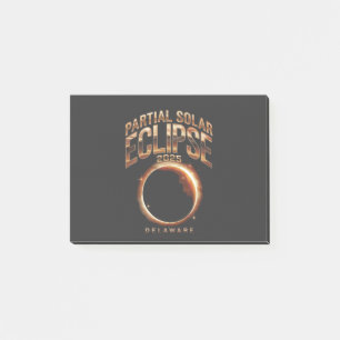 Post-it® Événement d'astronomie partielle d'Eclipse solaire