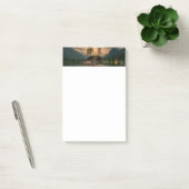 Post-it® Evening Mountain Lake Photographie (Bureau)