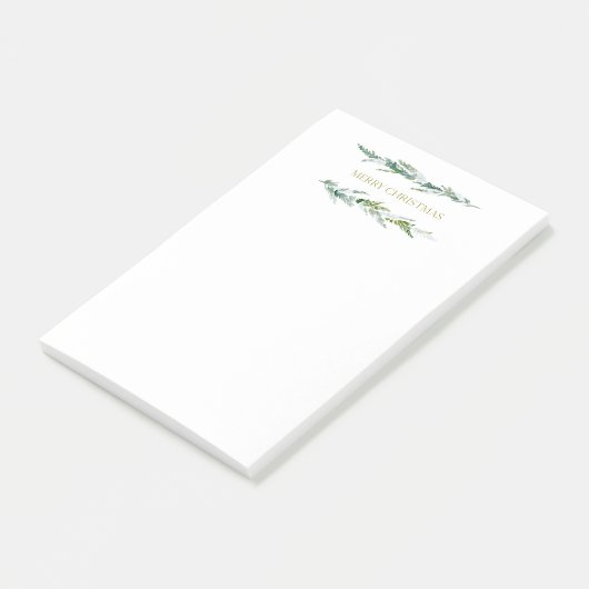 Post-it® Evergreen Merry Christmas (Incliné)