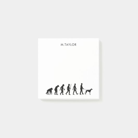 Post-it® Évolution vers le propriétaire de Greyhound (Devant)