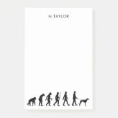 Post-it® Évolution vers le propriétaire de Greyhound (Devant)