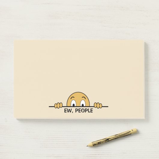 Post-it® Ew Gens Mignons (Sur un bureau)