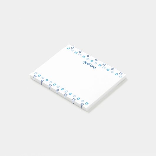 Post-it® Excellente étoile de David (Incliné)