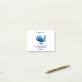 Post-it® Excusez-moi...L'écureuil a mangé tous nos oiseaux (Sur un bureau)