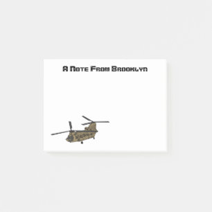 Post-it® Exemple d'hélicoptère militaire Chinook