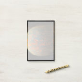 Post-it® Exoplanet 55 Cancri E Et Sa Surface Moulée (Sur un bureau)