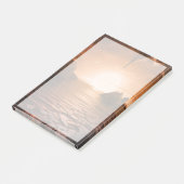 Post-it® Exoplanet Trappist-1f De Son Côté Nocturne Icy. (Incliné)