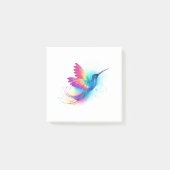 Post-it® Exotic Rainbow Hummingbird (Devant)