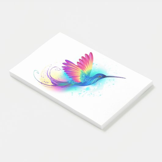 Post-it® Exotic Rainbow Hummingbird (Incliné)