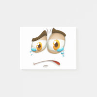 Expression de visage triste