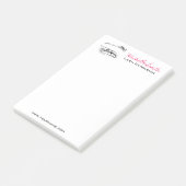 Post-it® Extension de mèche de mascara de croquis d'oeil (Incliné)