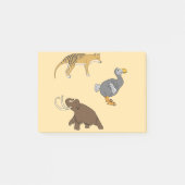 Post-it® Extinct Animals  (Devant)