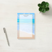 Post-it® Extraordinaire Beach Tropical Scene Photo Mariage (Bureau)