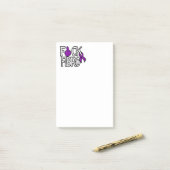 POST-IT® F#CK FIBRO (Sur un bureau)