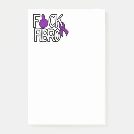 POST-IT® F#CK FIBRO (Devant)