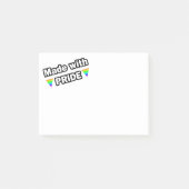 Post-it® Fabriqué avec fierté (Devant)