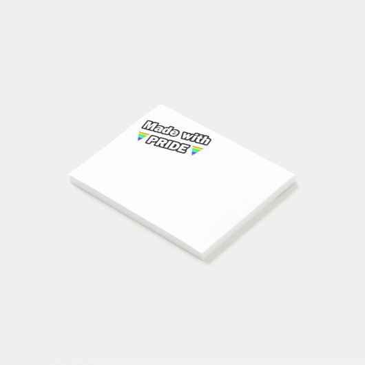 Post-it® Fabriqué avec fierté (Incliné)