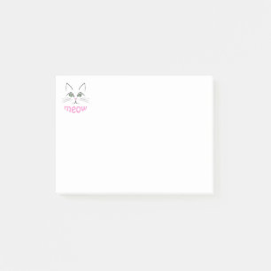Post-it® Face de chat