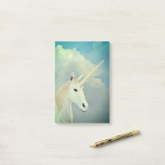 Post-it® Face De La Licorne (Sur un bureau)