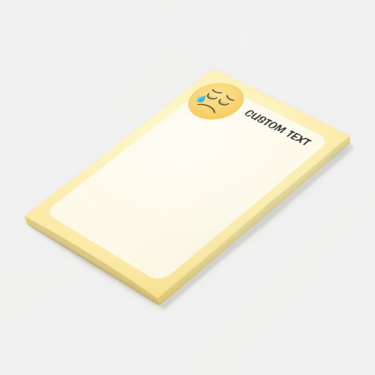 Post-it® Face de pleurage (Incliné)