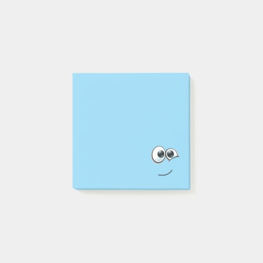 Post-it® Face souriante multicolore (Devant)