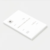 Post-it® facture (Incliné)