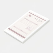 Post-it® facture (Incliné)