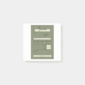 Post-it® facture (Devant)